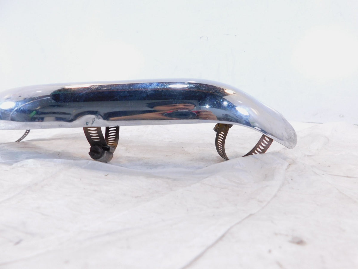 Harley Sportster 883 & 1200 Front Exhaust Header Pipe Cover Heat Shield - Dented - C3 Cycle