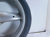 Triumph Daytona 955i & Speed Triple Sprint Silver Rear Wheel Rim & Tire T2015213 - C3 Cycle