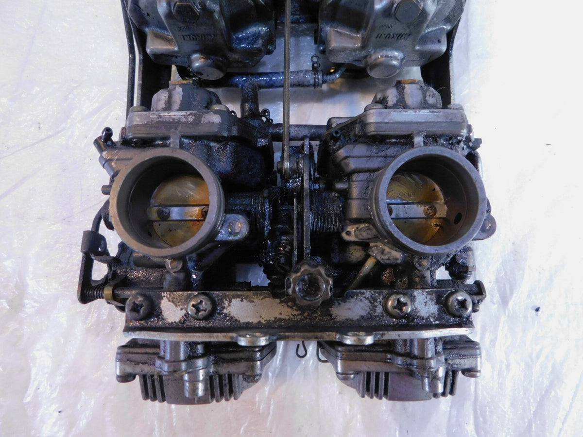 Yamaha Venture Royale XVZ12 XVZ12T Engine Motor Air Intake Carburetor Carb Rack - C3 Cycle