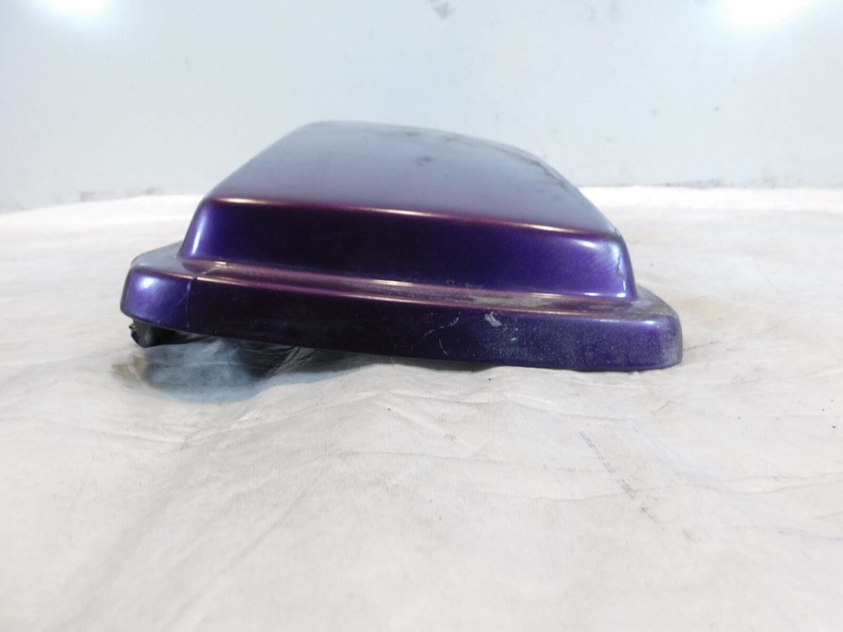 Harley Road King Street & Electra Glide Purple Right Saddlebag Cover Lid - C3 Cycle
