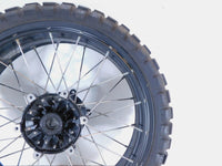 2016-2017 Aprilia Caponord 1200 Rally Black Laced Front Wheel Rim & Tire 19"x3" - C3 Cycle