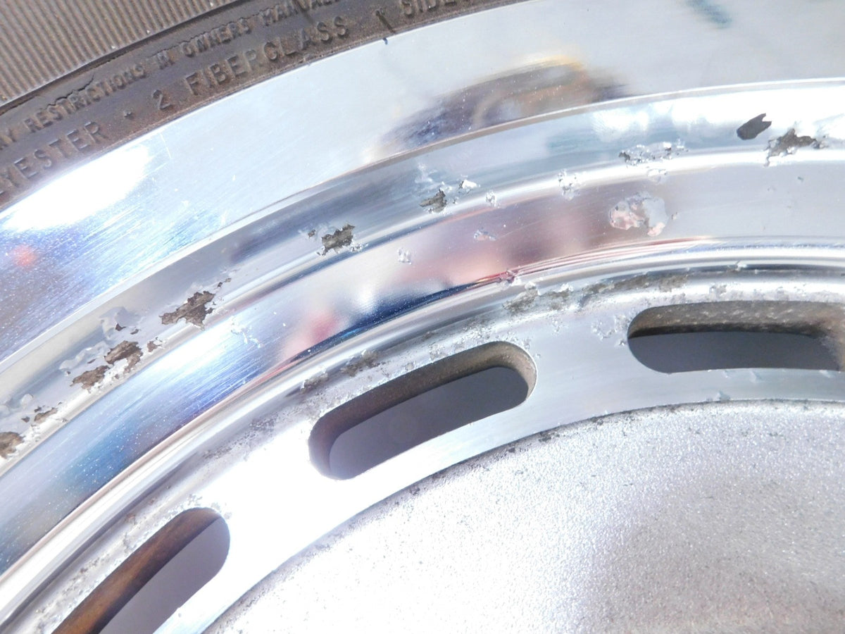 2005-2007 Harley Davidson Sportster 1200 Chrome Custom Cast Rear Wheel Rim - C3 Cycle