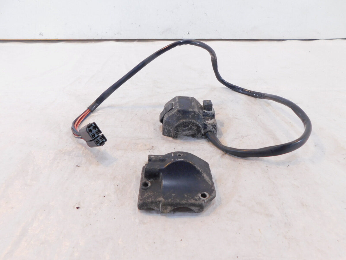 1982 82 Yamaha XJ750 Maxim 750 Black Engine Motor Stop/Start Handlebar Switches - C3 Cycle