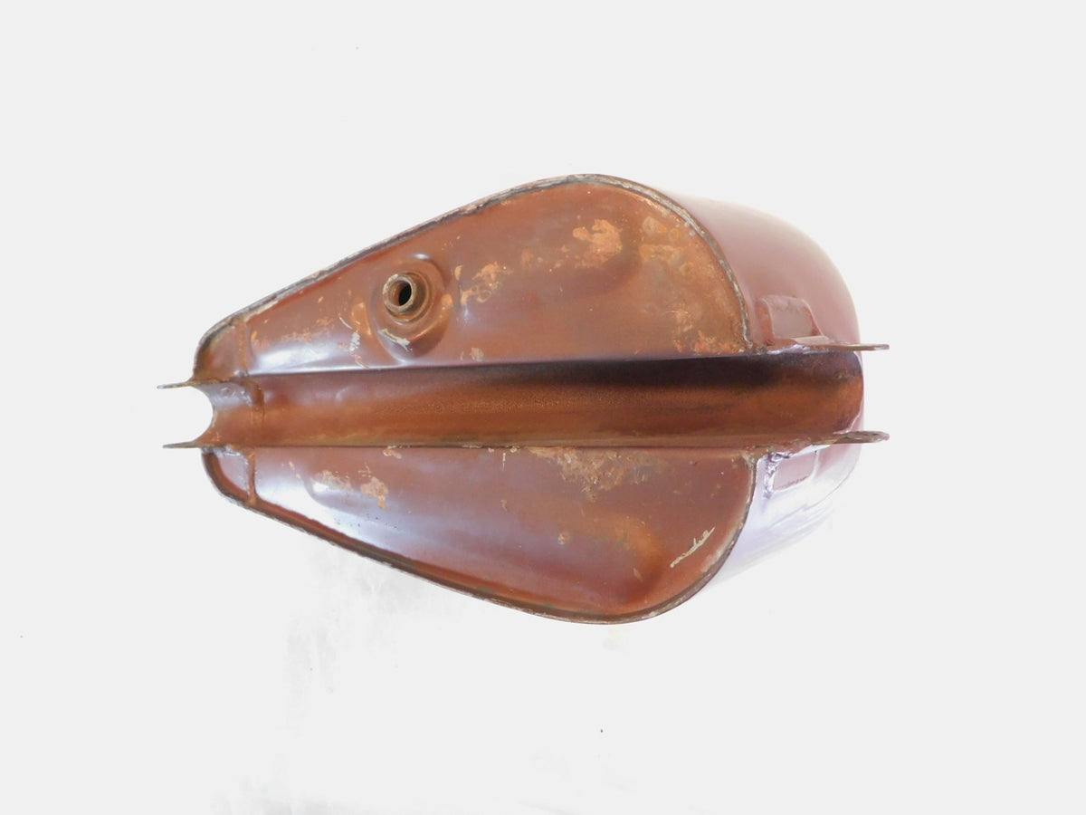 1972 72 Harley Davidson Sportster 900 & 1000 Red Fuel Gas Petrol Tank - Dents - C3 Cycle