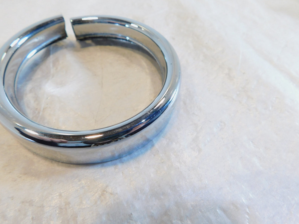 Harley Touring & Softail Front or Rear Chrome Turn Signal Indicator Trim Ring - C3 Cycle