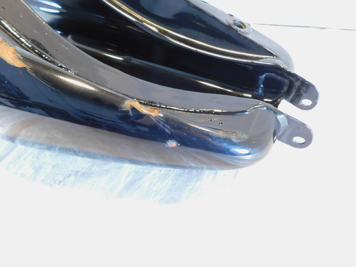 10-17 Harley Davidson Dyna Wide Glide & Street Bob Black Fuel Gas Tank - DENTED - C3 Cycle