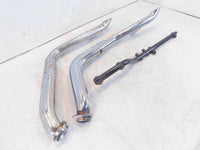 01 2001 Indian Gilroy Scout Chrome Front & Rear Exhaust Header Pipe Mufflers