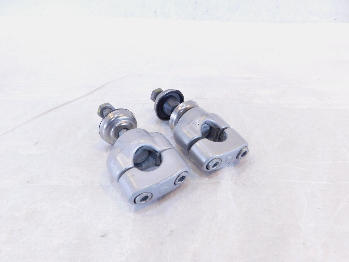 1997-2000 BMW F650 Funduro F650ST OEM Front Handlebar Riser Clamp Bracket Mounts