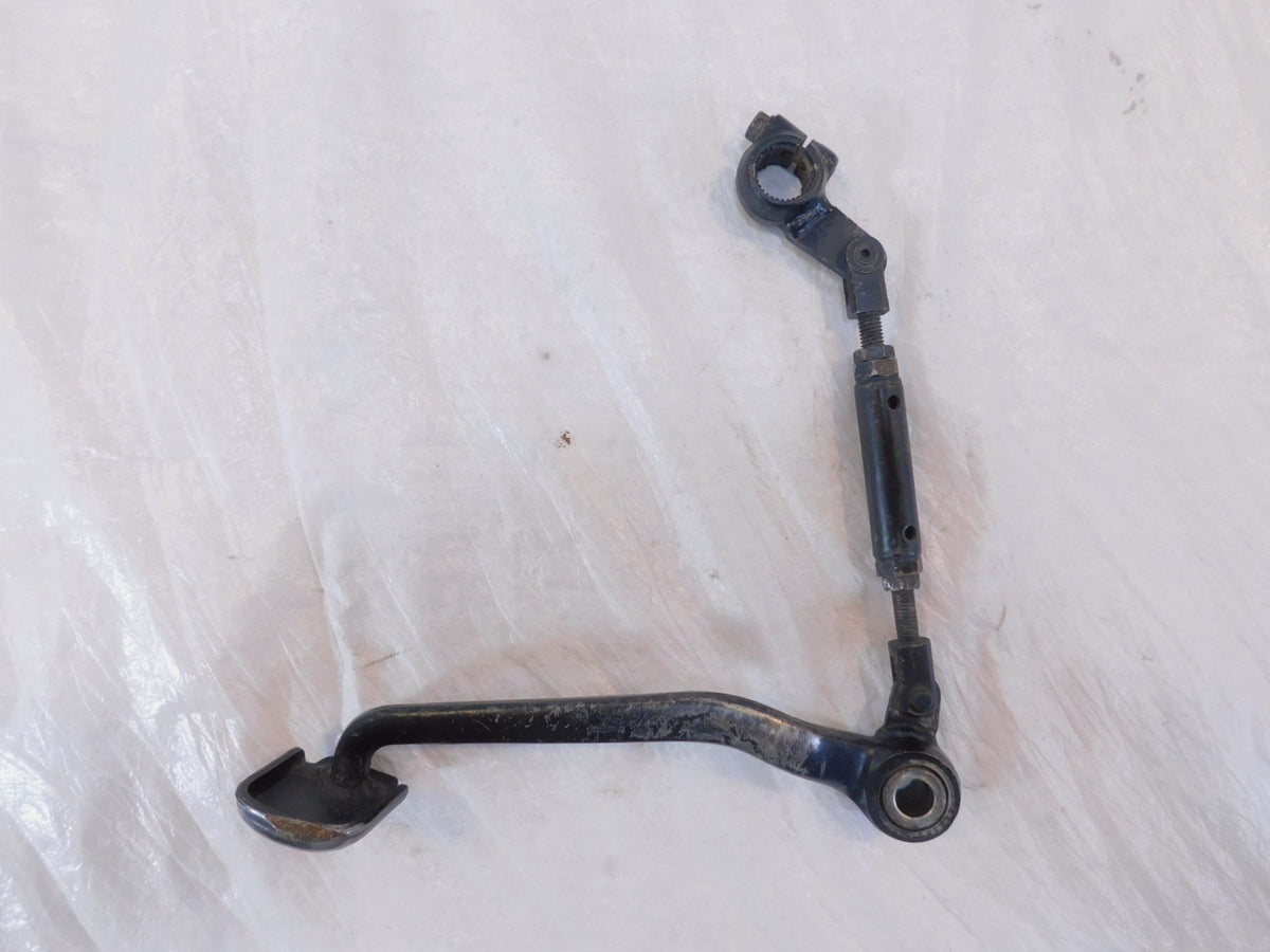 Yamaha XJ750 Maxim 750 Rear Right Brake Pedal Foot Lever w/ Linkage Rod & Arm - C3 Cycle