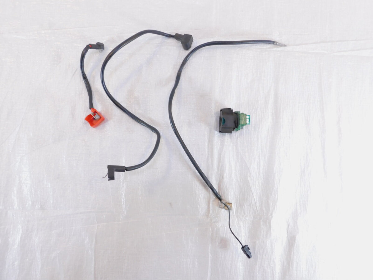 13-14 Suzuki GW250 Inazuma 250 L3 L4 Starter Solenoid Relay & Battery Cable Lot - C3 Cycle