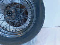 Harley Dyna Softail & Sportster 883 & 1200 Back Spoked Rear Wheel Rim & Tire - C3 Cycle