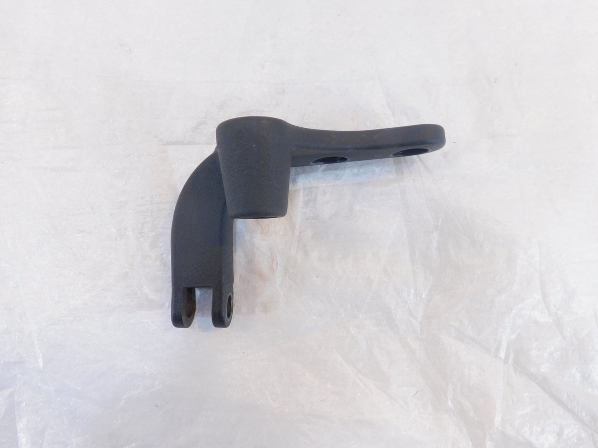 Harley Davidson Dyna FXDWG Wide Glide Black Left Forward Controls Mount Bracket - C3 Cycle