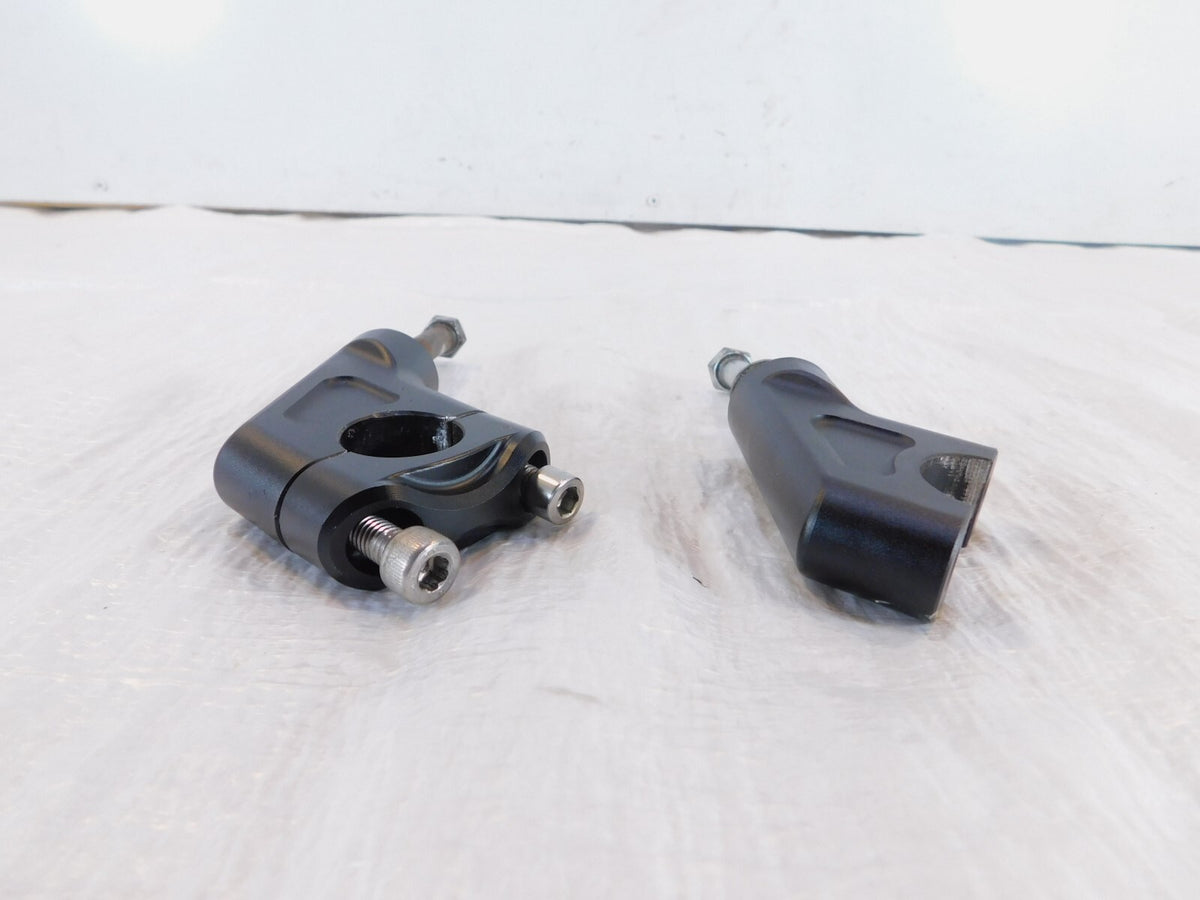 2002-2014 Triumph America & LT Front Handle Bar Handlebar Riser Mount Clamps - C3 Cycle