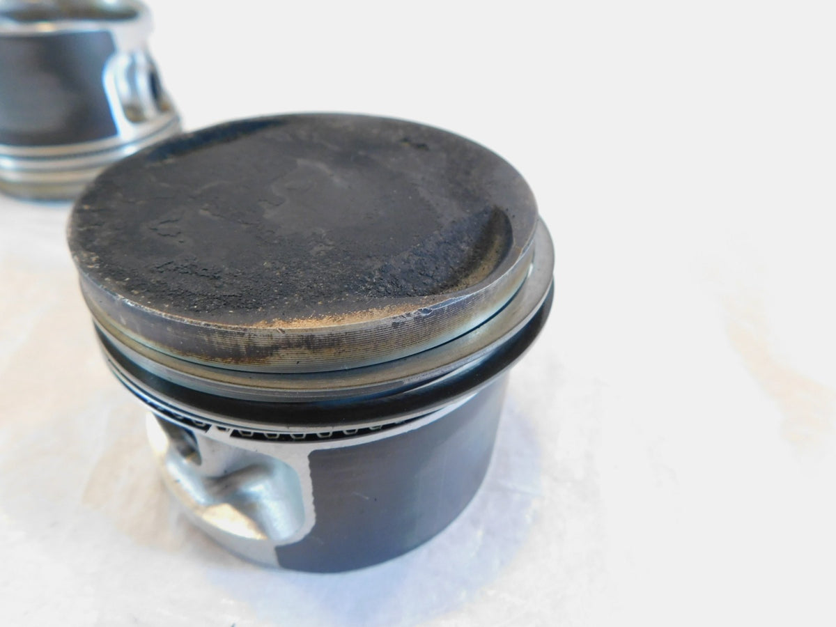 Pair Harley Davidson Sportster 883 Engine Motor Silver Cylinder Pistons Pair - C3 Cycle