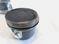 Pair Harley Davidson Sportster 883 Engine Motor Silver Cylinder Pistons Pair - C3 Cycle