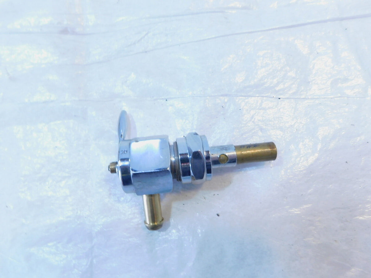 2001 Titan Phoenix ZRM ZSX Chrome Fuel Gas Petrol Tank Petcock Tap On Off Valve - C3 Cycle