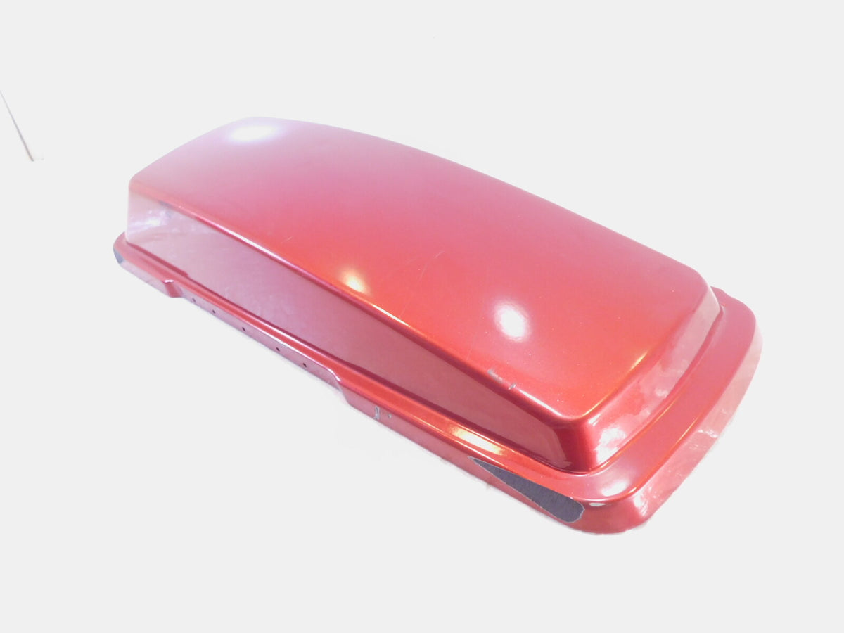Harley Davidson Touring Road King & Electra Glide Red Left Saddlebag Cover Lid - C3 Cycle