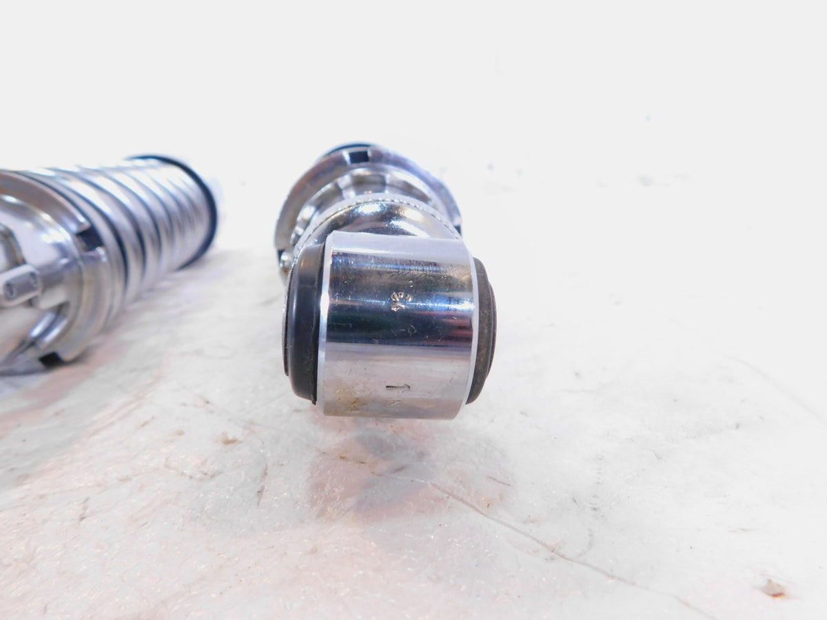 2007-2010 Harley Davidson Sportster 883 & 1200 Low Chrome Rear Shock Absorbers - C3 Cycle