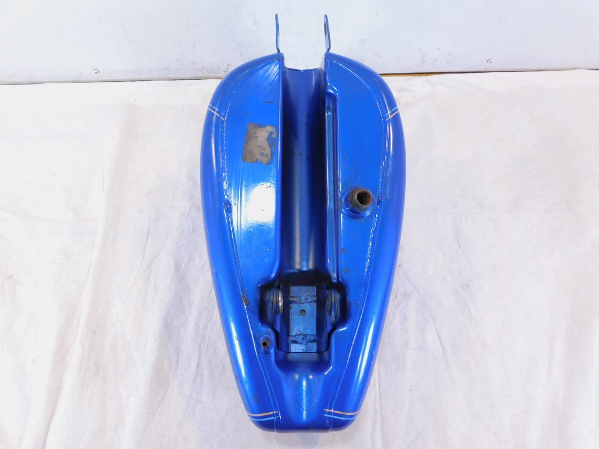 96-97 Harley Davidson Sportster 883 & 1200 Blue Fuel Gas Petrol Tank Reservoir - C3 Cycle