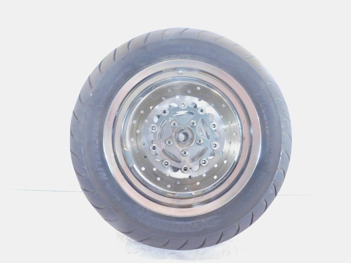 Harley Davidson Touring Road Street & Electra Glide Chrome Rear Wheel Rim & Tire - C3 Cycle