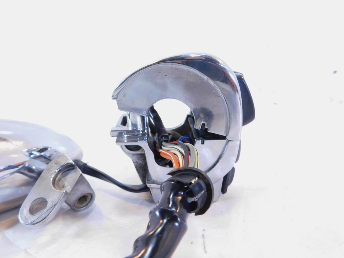 07-08 Harley Screamin Eagle CVO Road King Chrome Right Handlebar Switch Buttons - C3 Cycle