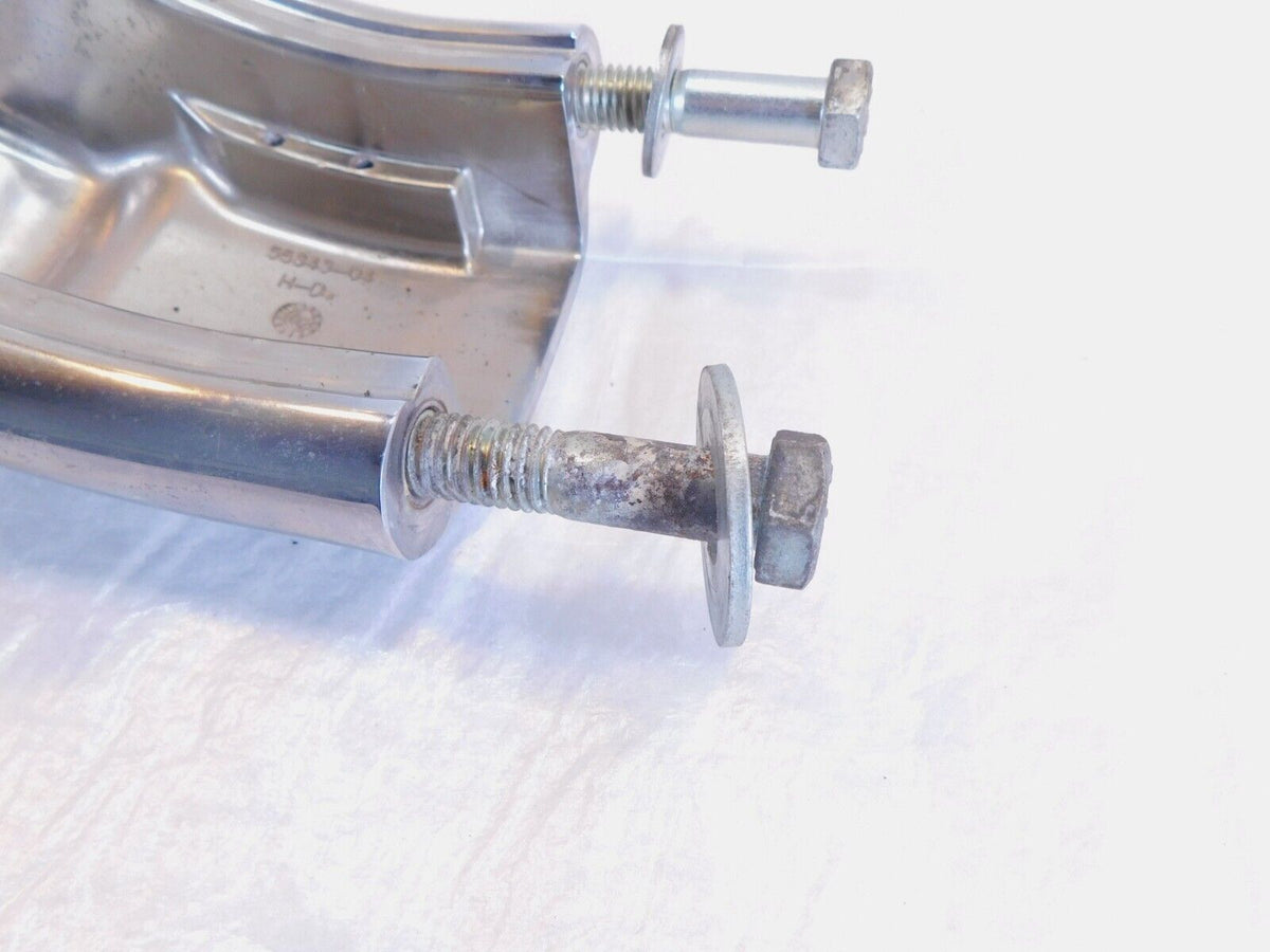 Harley Sportster 883 1200 Custom Chrome Handlebar Riser Mount Bracket & Cover - C3 Cycle
