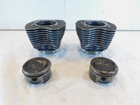 Harley Davidson Twin Cam Touring Dyna & Softail Engine Pistons & Black Cylinders - C3 Cycle
