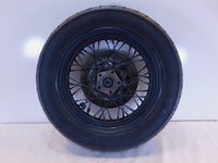Harley Dyna Softail & Sportster 883 & 1200 Black Laced Rear Wheel Rim & Tire