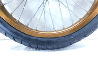 2012 Zero Motorcycle XU Spoked Laced Wire Front Wheel Rim w/ Tire & Brake Rotor - C3 Cycle