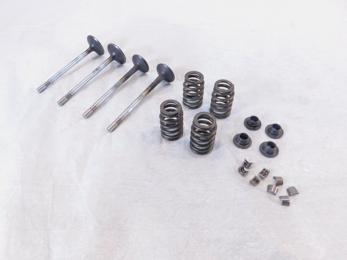 Victory Vision Kingpin & Vegas Intake/Exhast Valves w/ Springs & Retainer Seats - C3 Cycle