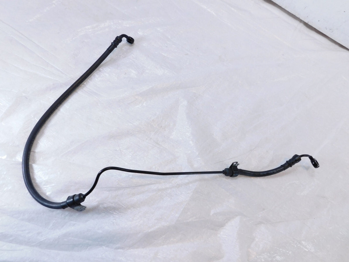 Harley Davidson Sportster 883 & 1200 Custom Front Wheel Black Brake Line Hose - C3 Cycle