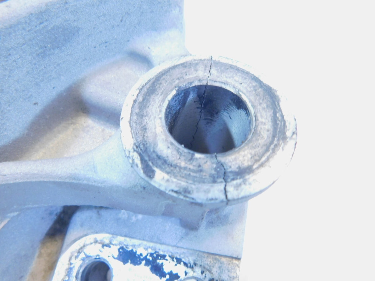 Harley Dyna Super Glide & Street Bob Silver Transmission Housing Case For Repair - C3 Cycle