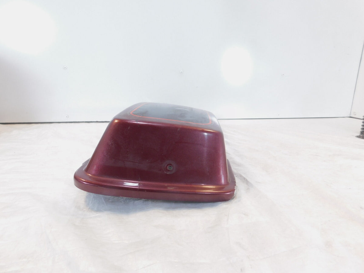 Harley Davidson Touring Road King & Electra Glide Red Left Saddlebag Cover Lid - C3 Cycle