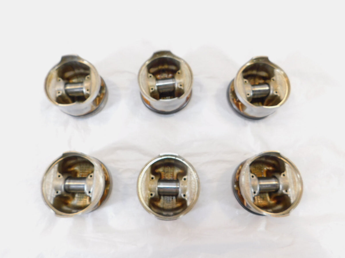 1988 88 Honda Goldwing 1500 GL1500 Standard Engine Cylinder Barrel Pistons (6x)