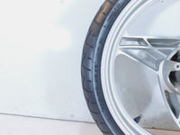 2001 2002 2003 2004 2005 BMW F650CS F650 CS Silver Front Wheel Rim & Tire - C3 Cycle