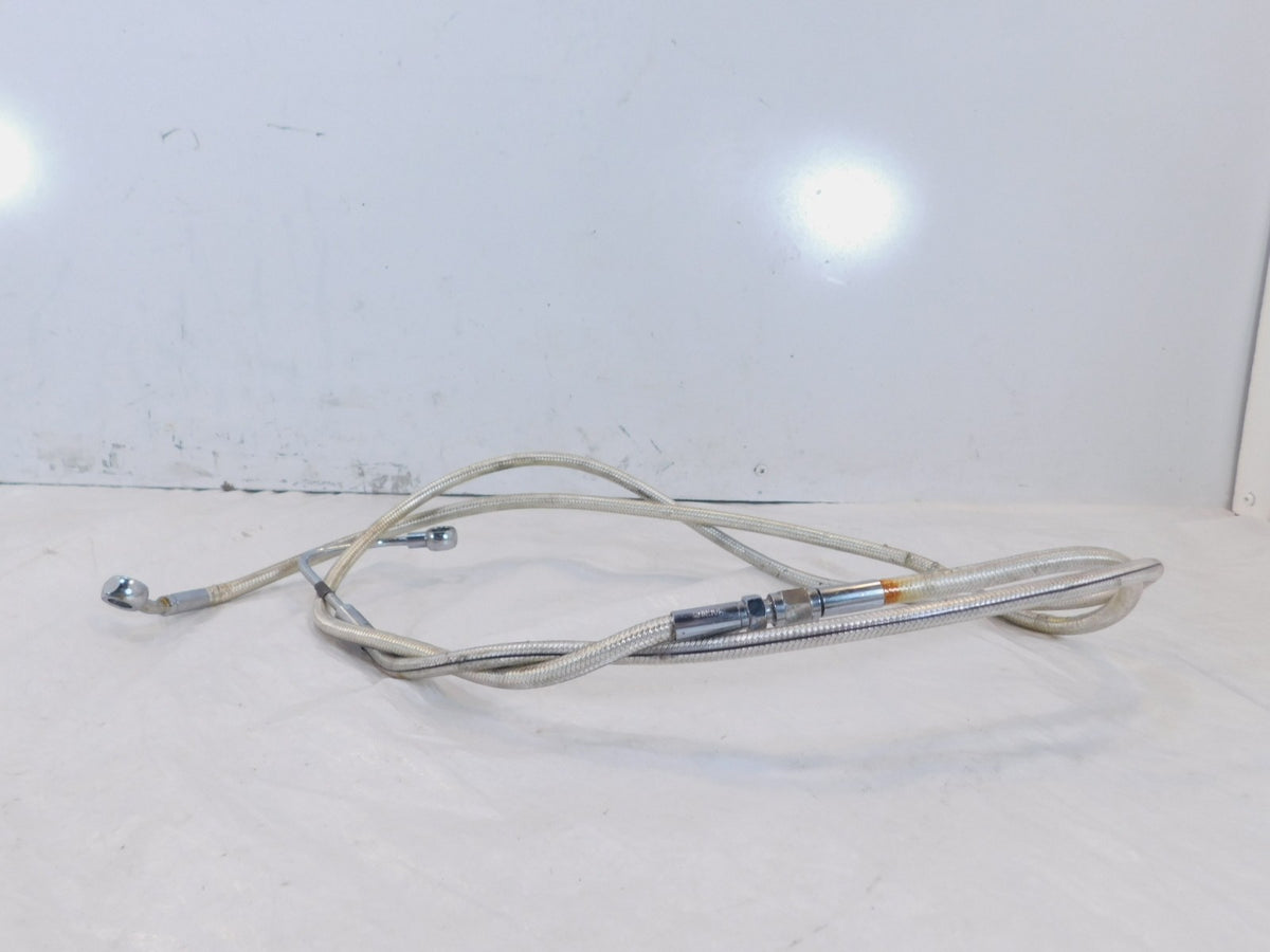 09 Harley Davidson CVO Road Glide Front Master Cylinder to ABS Brake Hose Line - C3 Cycle