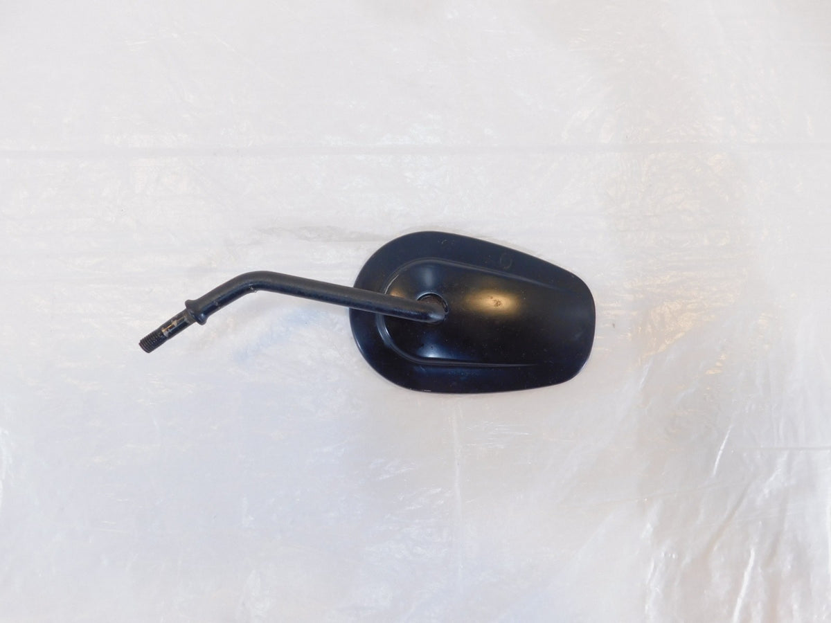 Harley Davidson FXR & Softail & Dyna & Sportster Black Left Rear View Mirror - C3 Cycle