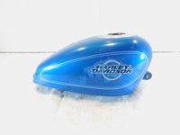 1995 Harley Davidson Sportster XLH 1200 Blue & Silver Fuel Gas Petrol Tank