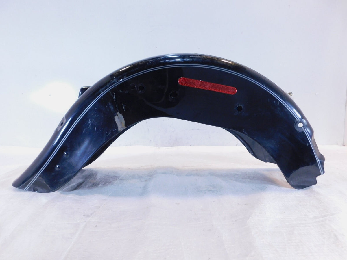 2010-2015 Harley Davidson FLSTN Softail Deluxe Black Rear Wheel Cover Fender - C3 Cycle