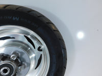 Triumph America & Speedmaster Silver Cast Back Rear Wheel Rim & Rotor & Cush Hub