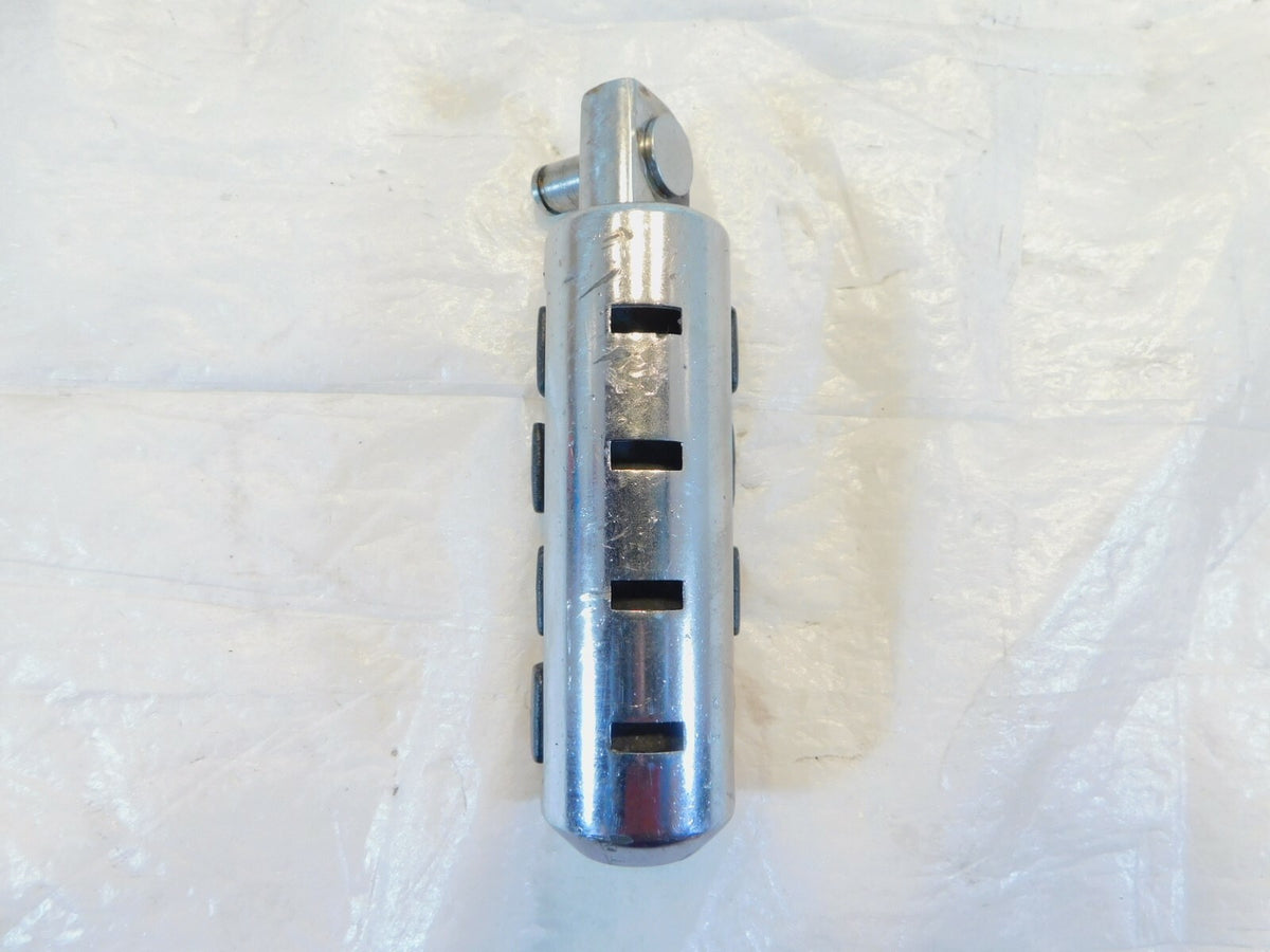 One Harley Touring Dyna Sportster & Softail Chrome ISO Footpeg Footrest - C3 Cycle