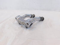 Harley Dyna Wide & Super Glide Custom Chrome Handlebar Mount Clamp Brackets - C3 Cycle