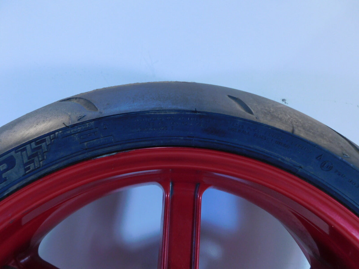 Buell XB9R XB12R Firebolt & Lightning & 1125 Red Mag Rear Wheel Rim & Tire - C3 Cycle