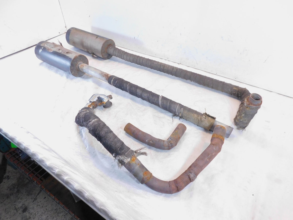 Yamaha VStar 650 XVS650 Custom Classic Silverado Exhaust Mufflers & Header Pipes - C3 Cycle