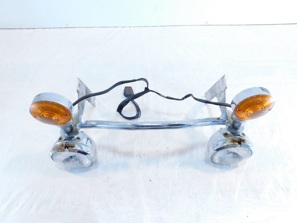 Harley Davidson Electra Glide Classic Ultra & Sport Auxiliary Fog Lights & Bar - C3 Cycle
