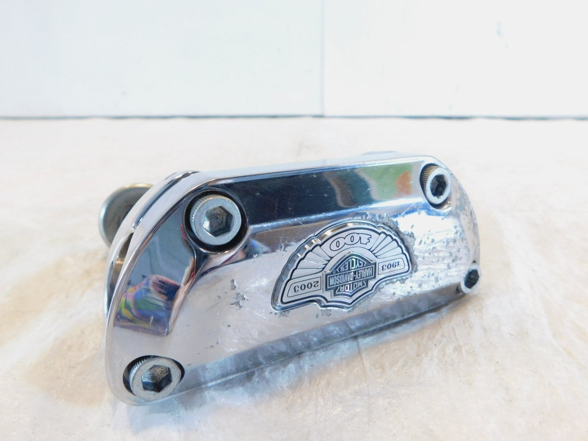 Harley Dyna Wide & Super Glide 100th Anniversary Handlebar Mount Clamp Bracket - C3 Cycle