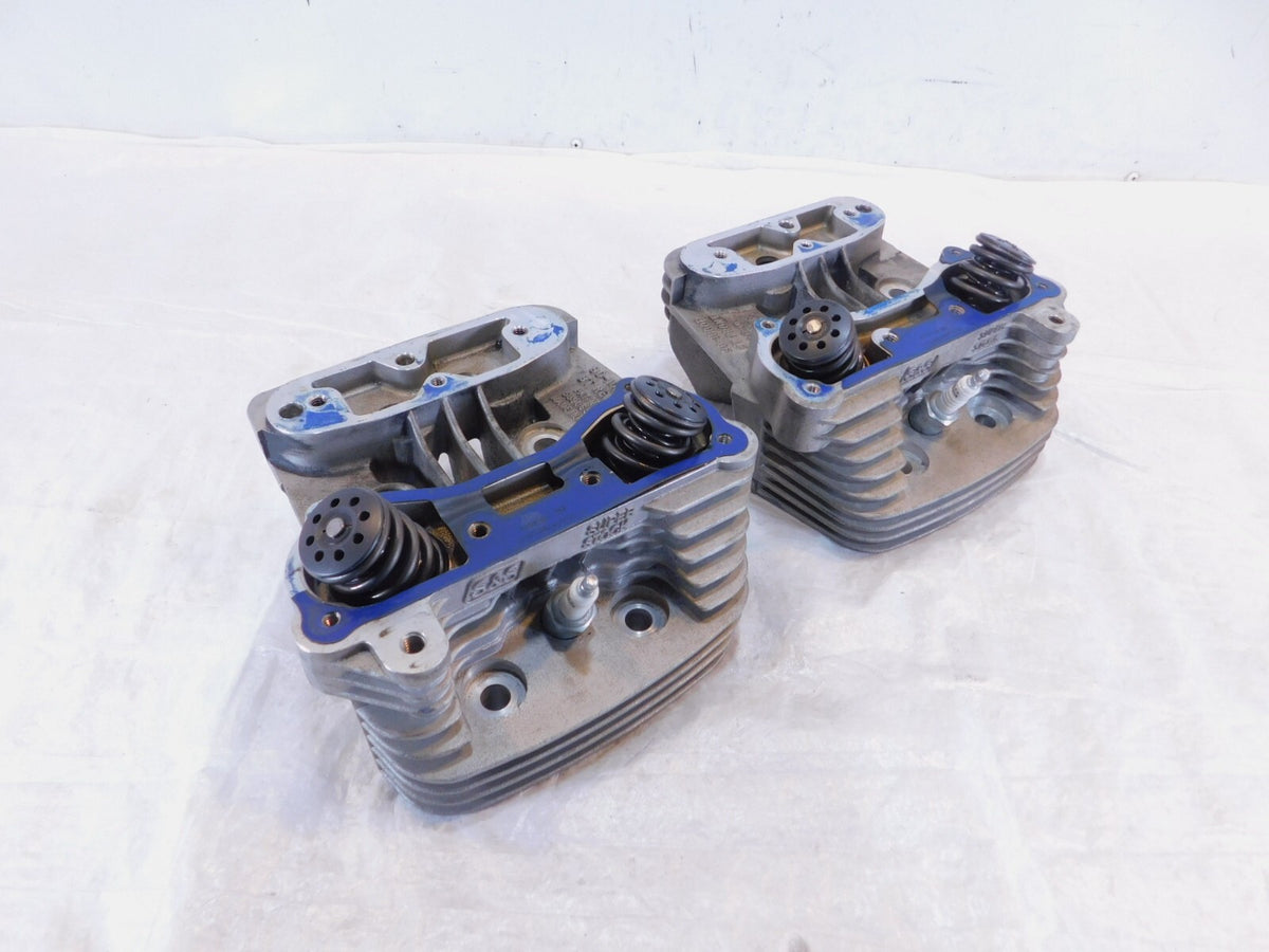 Indian Gilroy Scout Chief & Spirit EVO S&S Cylinder Heads w/ Valves & Springs - C3 Cycle