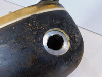 03 2003 Indian Gilroy Scout Right Side Fuel Gas Petrol Tank White- Rusty - C3 Cycle
