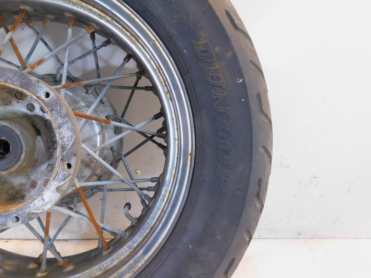 Yamaha V-Star 1100 XVS1100 Classic Custom Spoked Laced Rear Back Wheel Rim & Hub - C3 Cycle