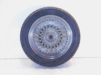Harley Davidson Softail Sportster 883 & 1200 & FXR Laced Rear Wheel Rim w/ Tire - C3 Cycle